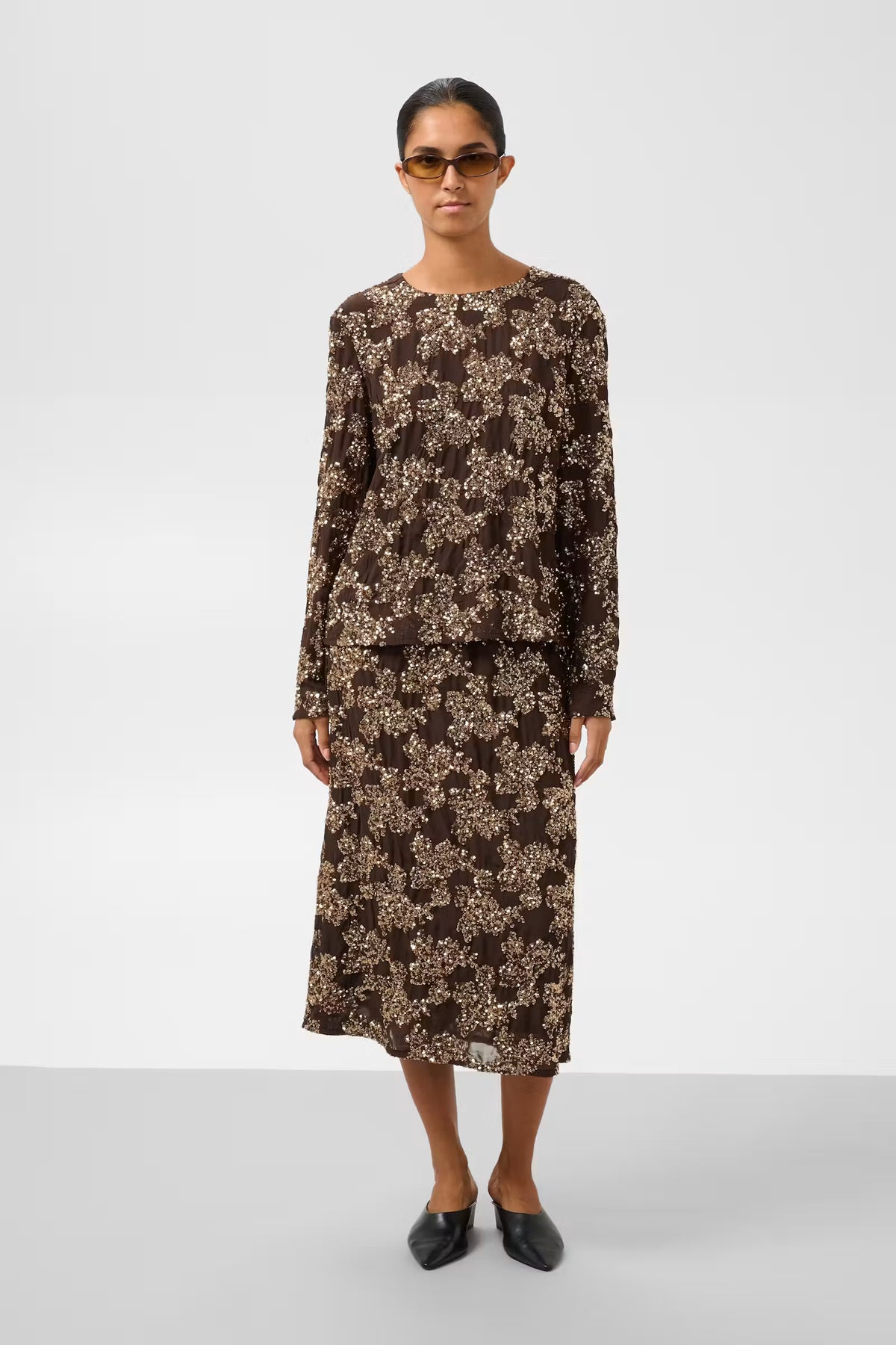 SLAydea Skirt - Mole Brown