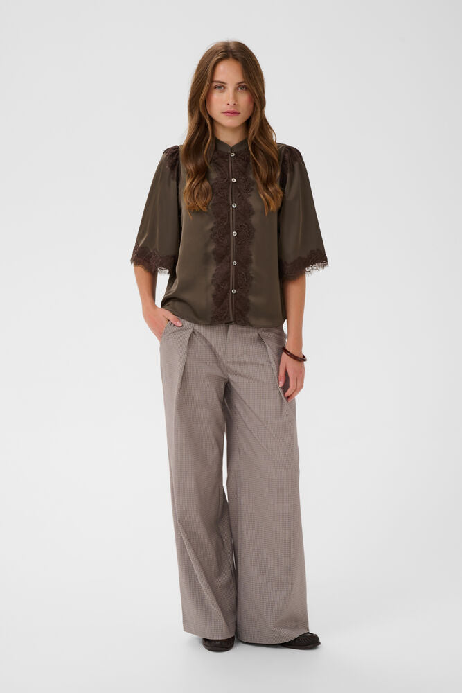 TeaganSZ Shirt - Chocolate Brown