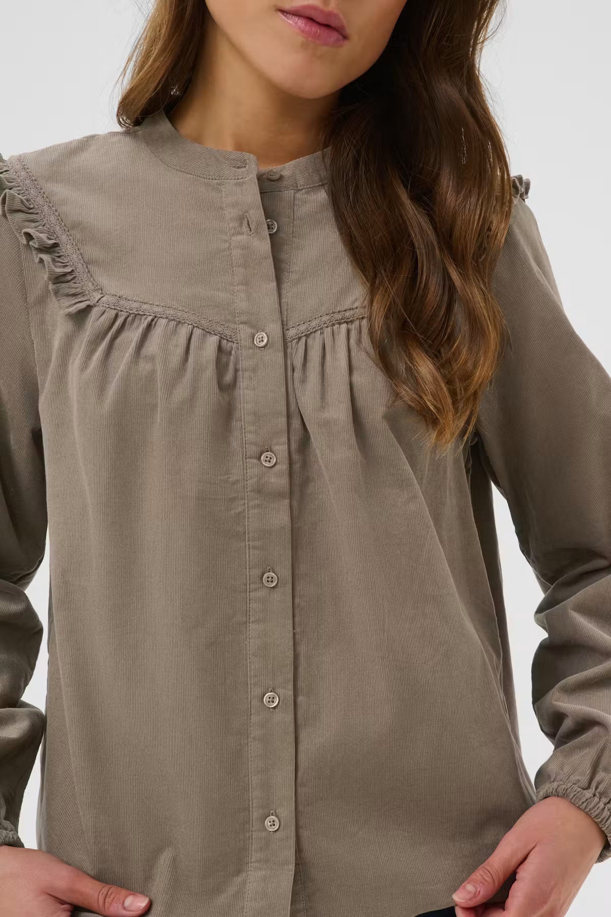 KAfanny Blouse - Desert Taupe