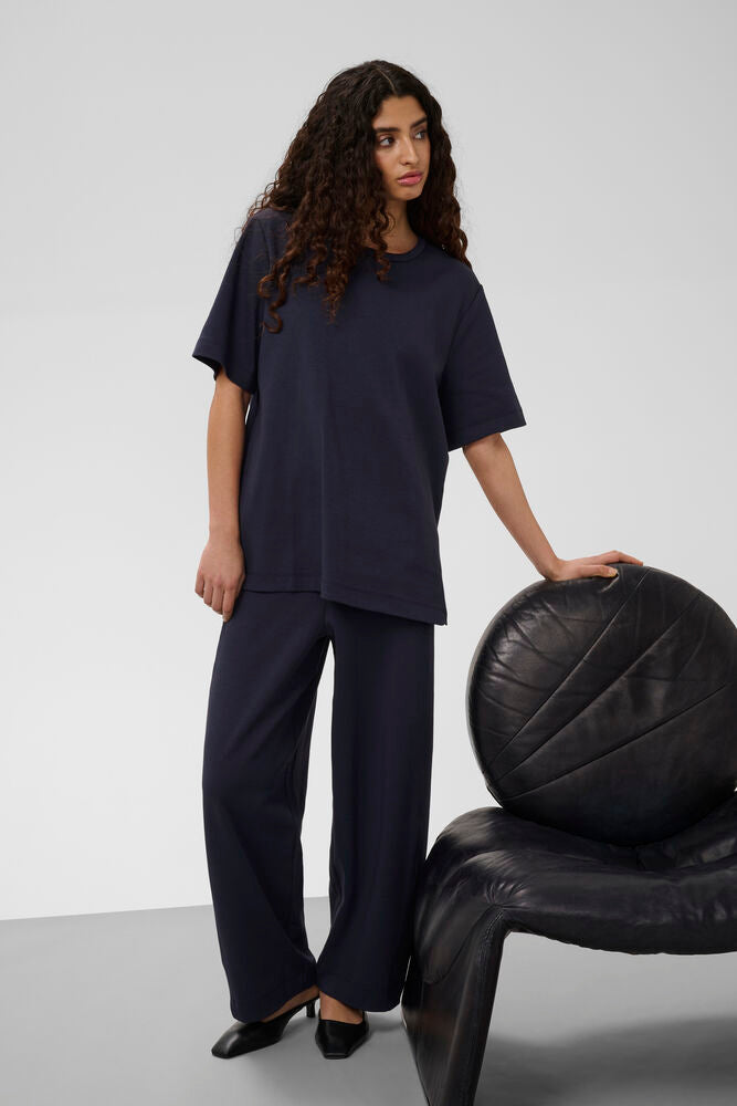 SLHevanne Barrel Trousers - Night Sky
