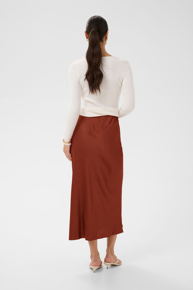 KAlotte Skirt - Henna Brown