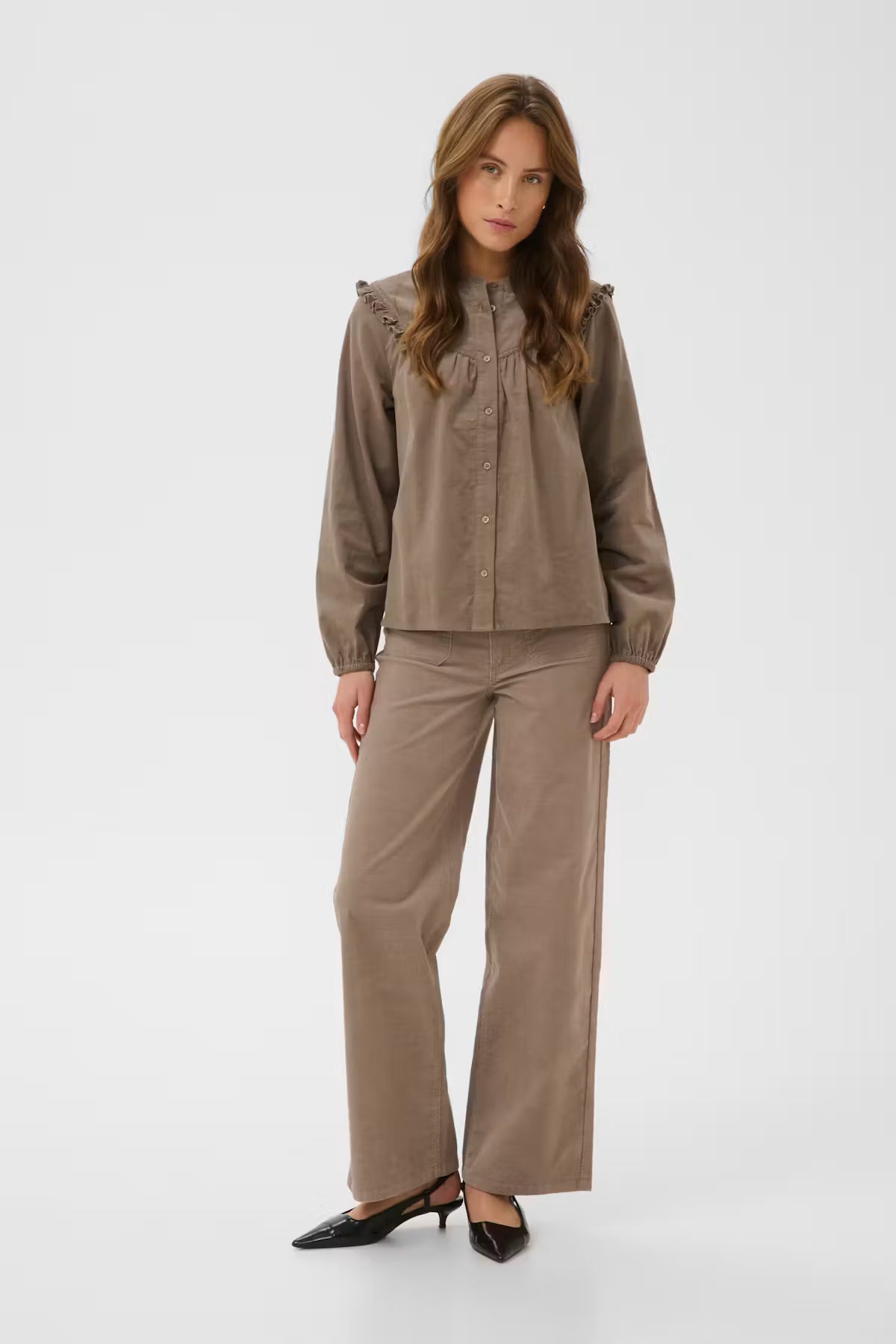 KAbecca Pocket Trousers - Desert Taupe