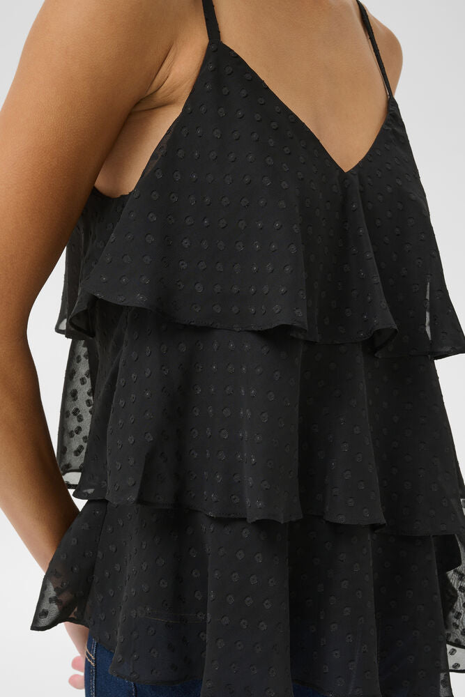 KAreema Blouse - Black Deep
