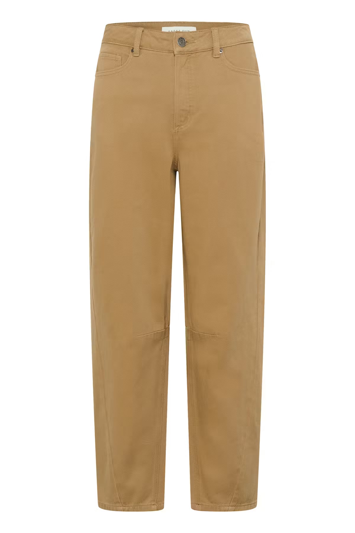 KAbrynn Barrel Twill Trousers - Washed Petrified Oak