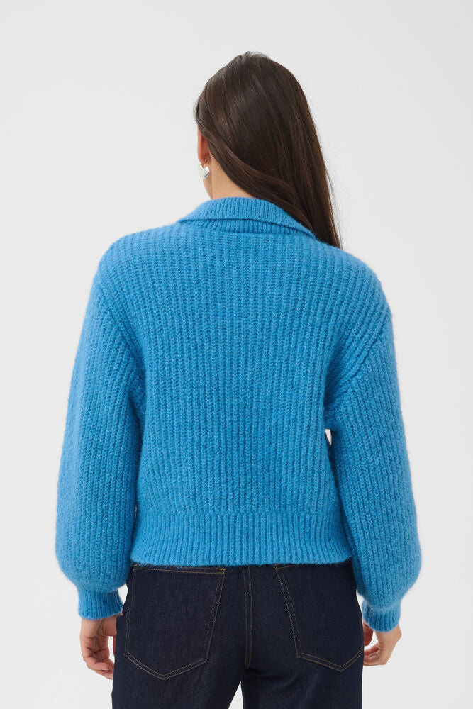 TabbathaSZ Polo Pullover - Lichen Blue Melange
