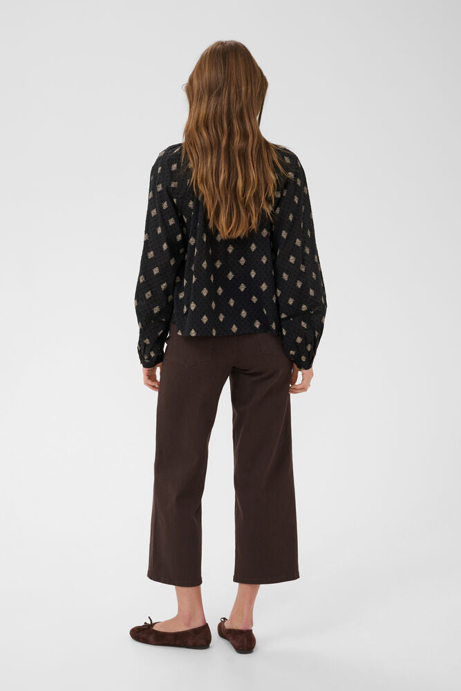 KAwila Shirt - Black Gray Vintage Baroque