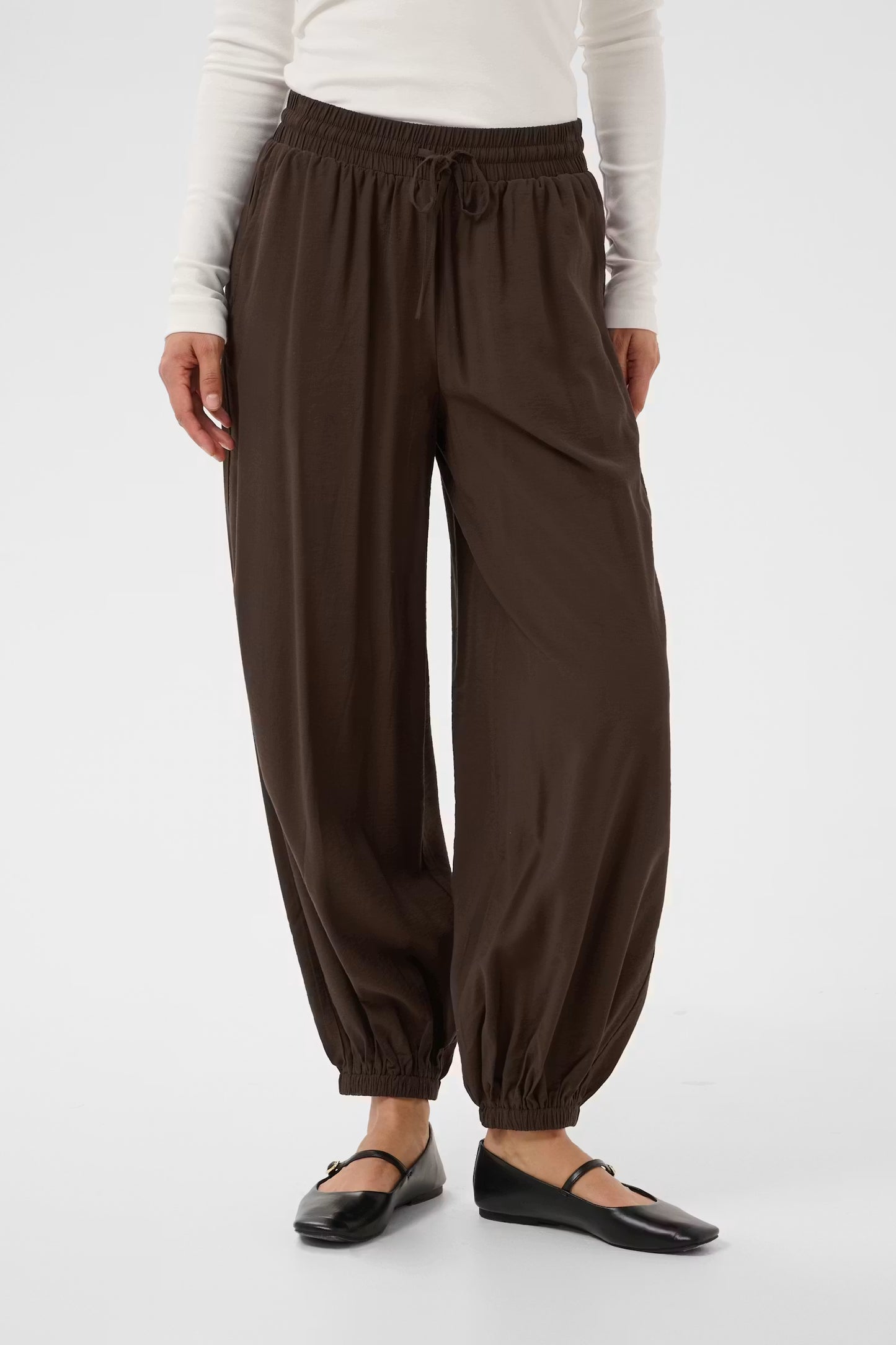 KAalberta Trousers - Coffee Bean