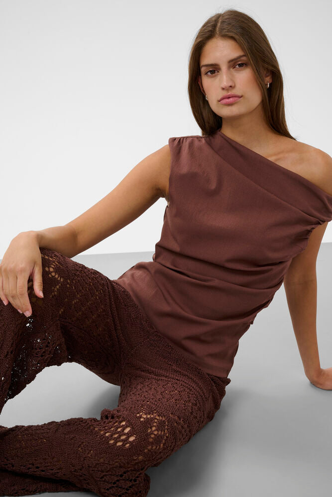 SLEirlys Dalida Top - Brown Stone