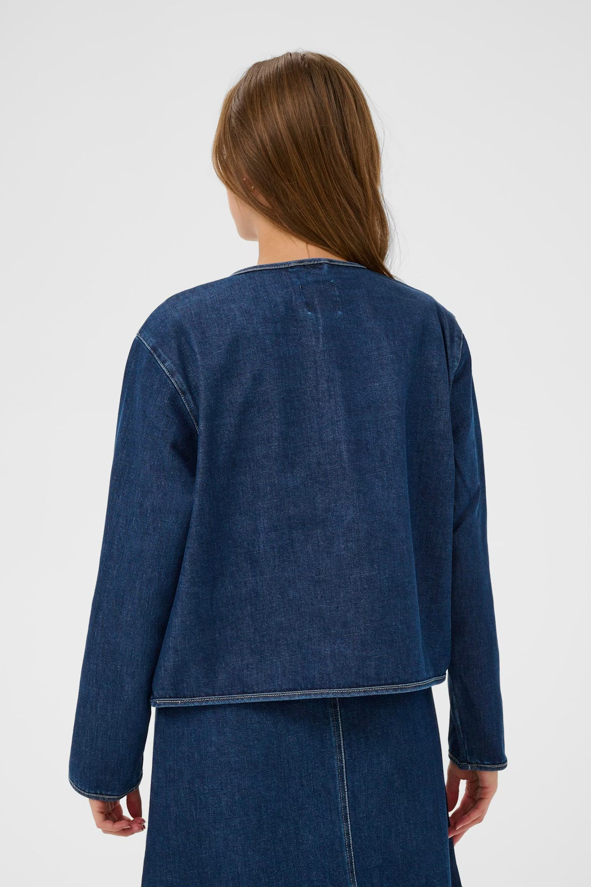 OivySZ Jacket - Medium Blue Denim