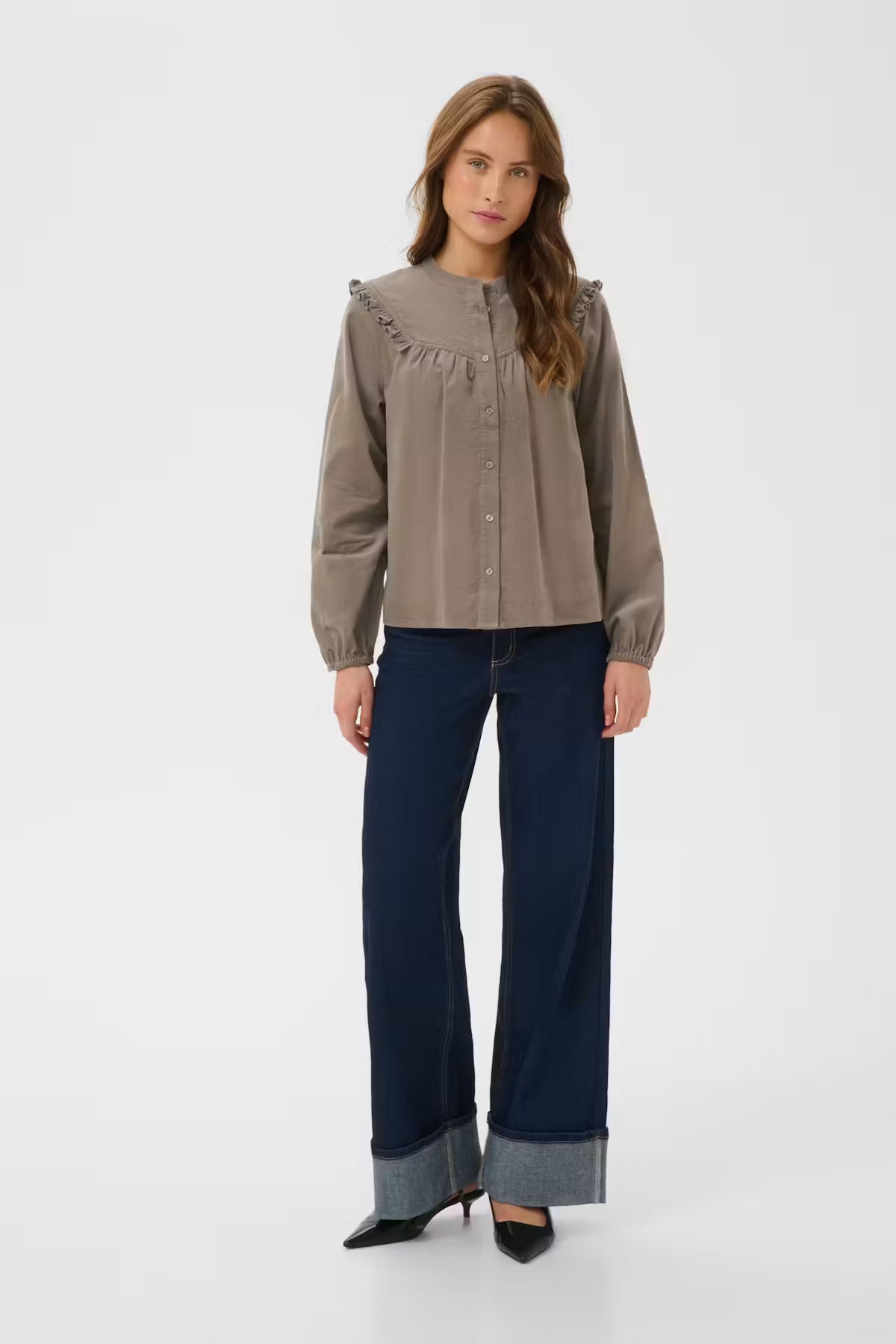 KAfanny Blouse - Desert Taupe