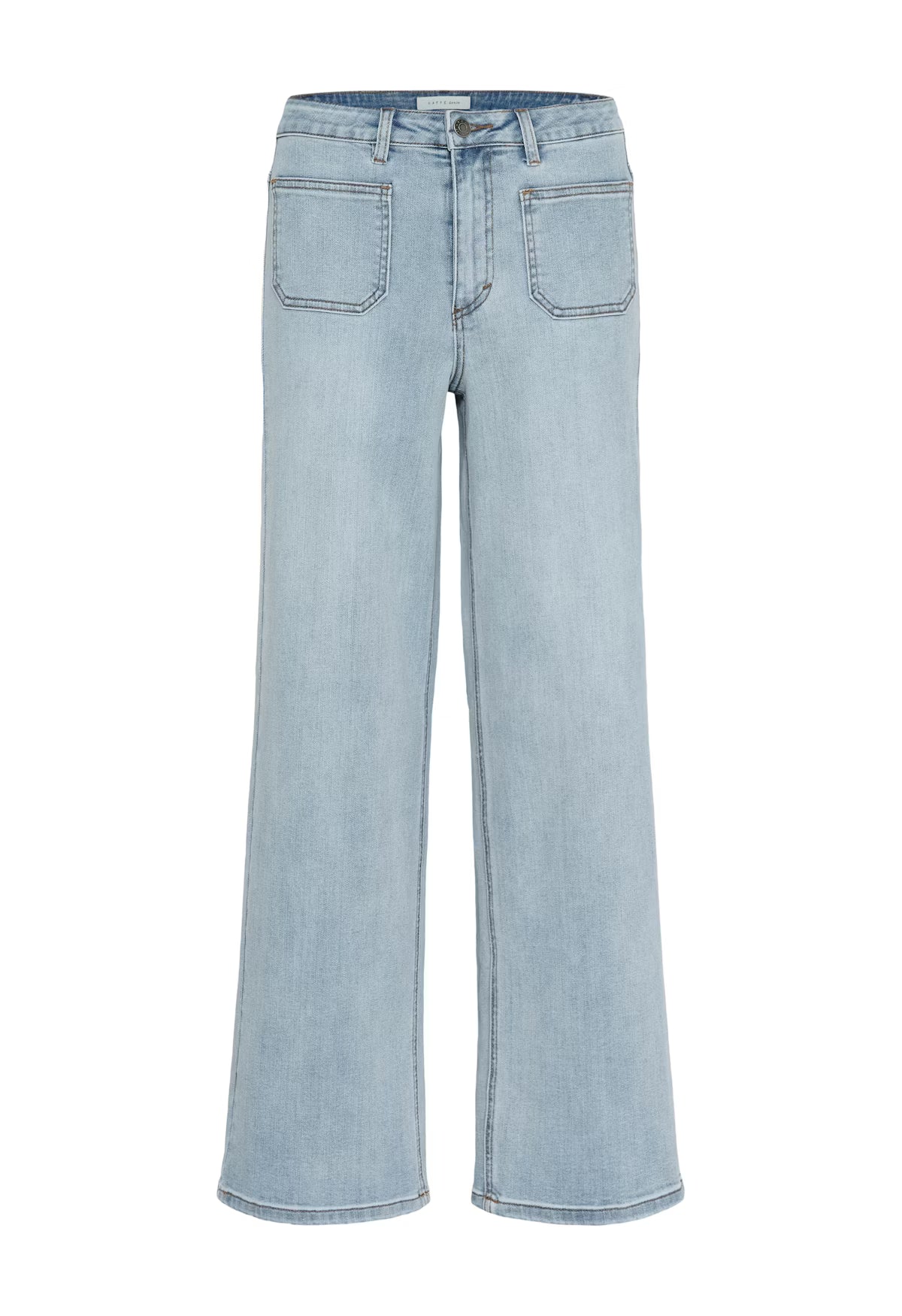 KAbrook High Waisted Regular FIt Jeans - Light Blue