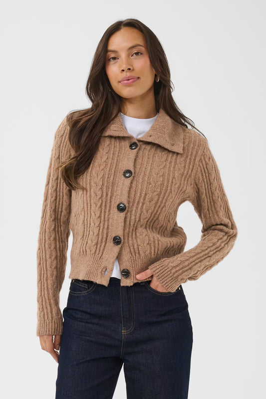 TalmaSZ Cardigan - Toasted Coconut