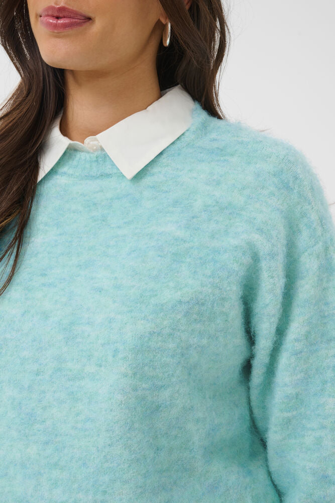 TabanaSZ Pullover - Aqua Haze Melange