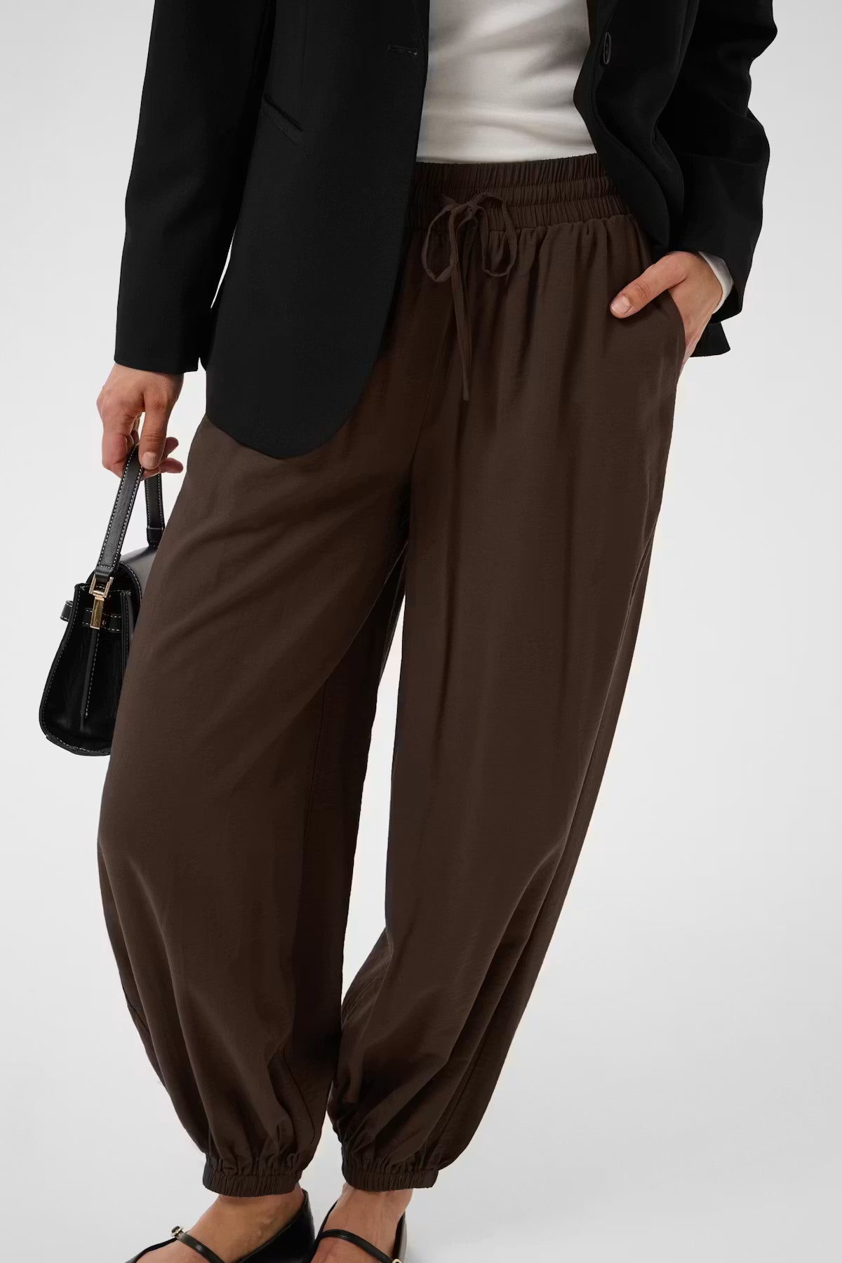 KAalberta Trousers - Coffee Bean