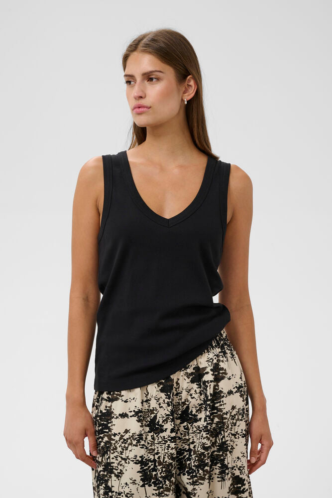 SLCosetta V-Neck Tank Top - Black