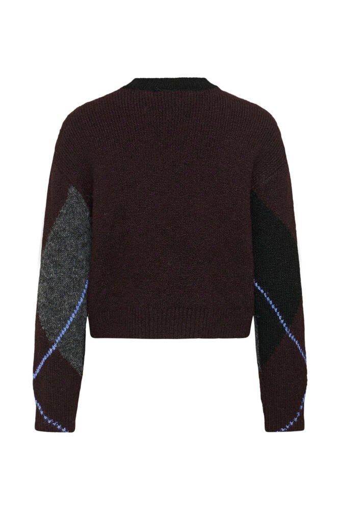 KAgrith Knit Pullover - Dark Grey