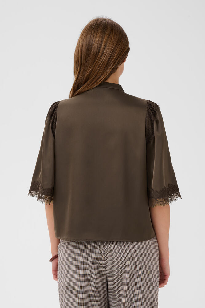 TeaganSZ Shirt - Chocolate Brown