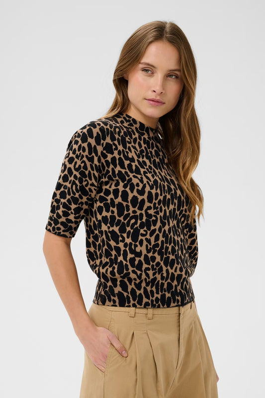 PalomaSZ Pullover - Tigers Eye Spotty Leopard