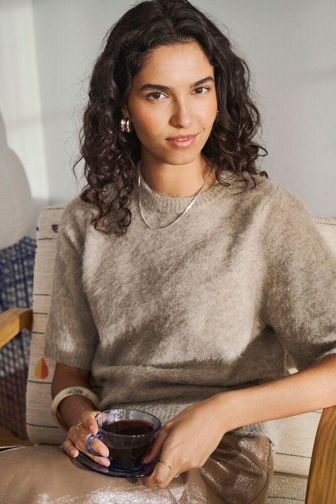 TabanaSZ Short Sleeve Pullover - Weathered Teak