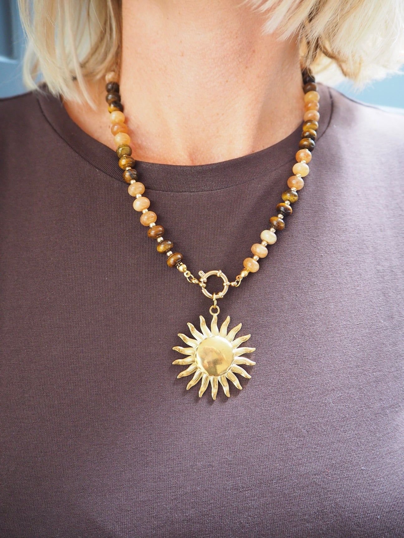 Sunny Necklace - Beaded