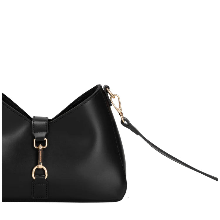 Clip Shoulder Bag - Black