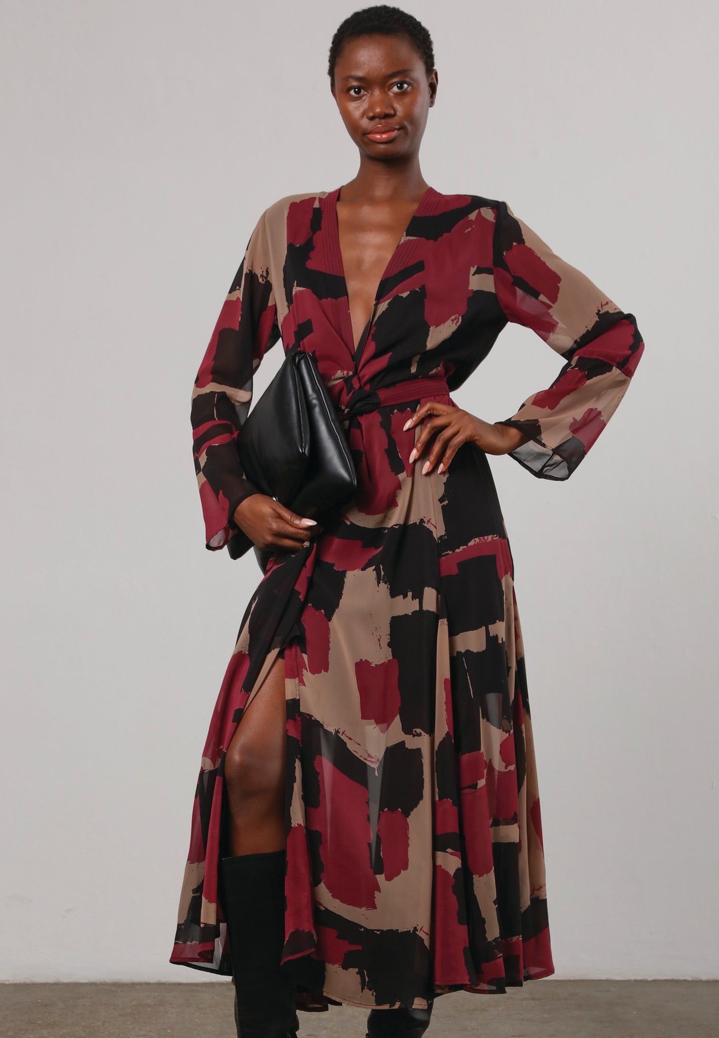 Flash Maxi Dress - Cloak