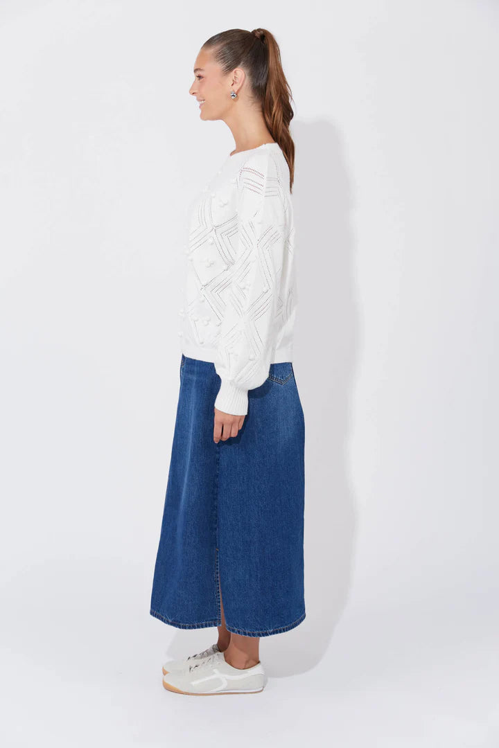 Corfu Jumper - White