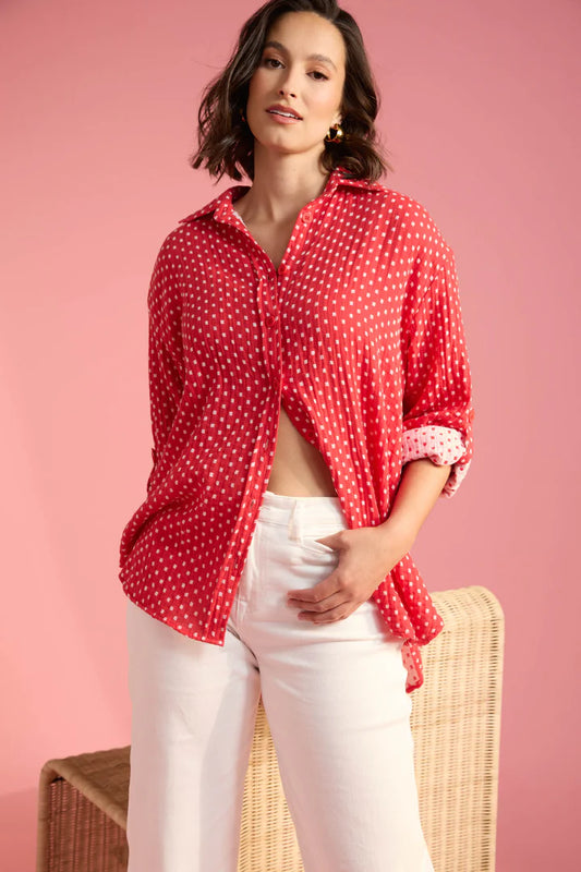 Vannatu Shirt - Chilli