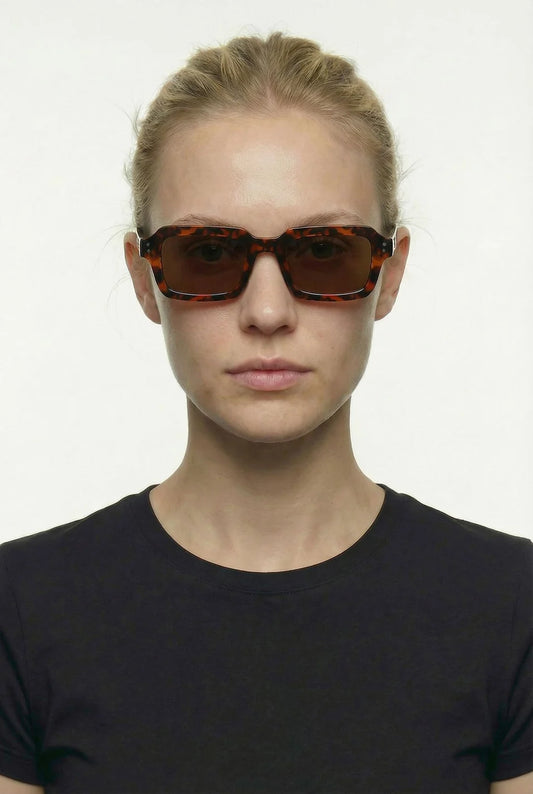 Holme Sunglasses - Havana Brown