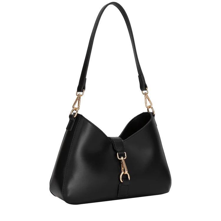 Clip Shoulder Bag - Black