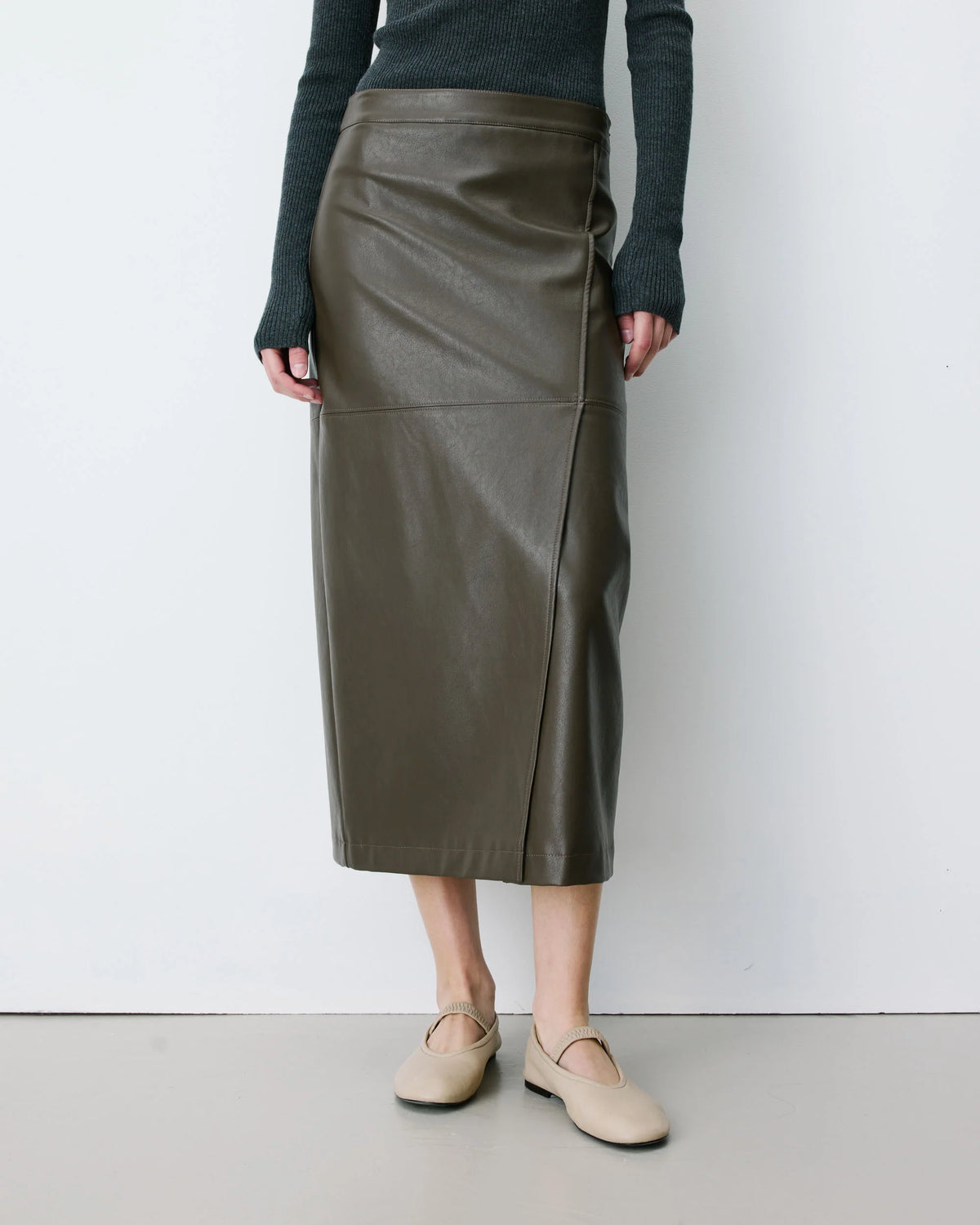 Aenor Skirt - Khaki
