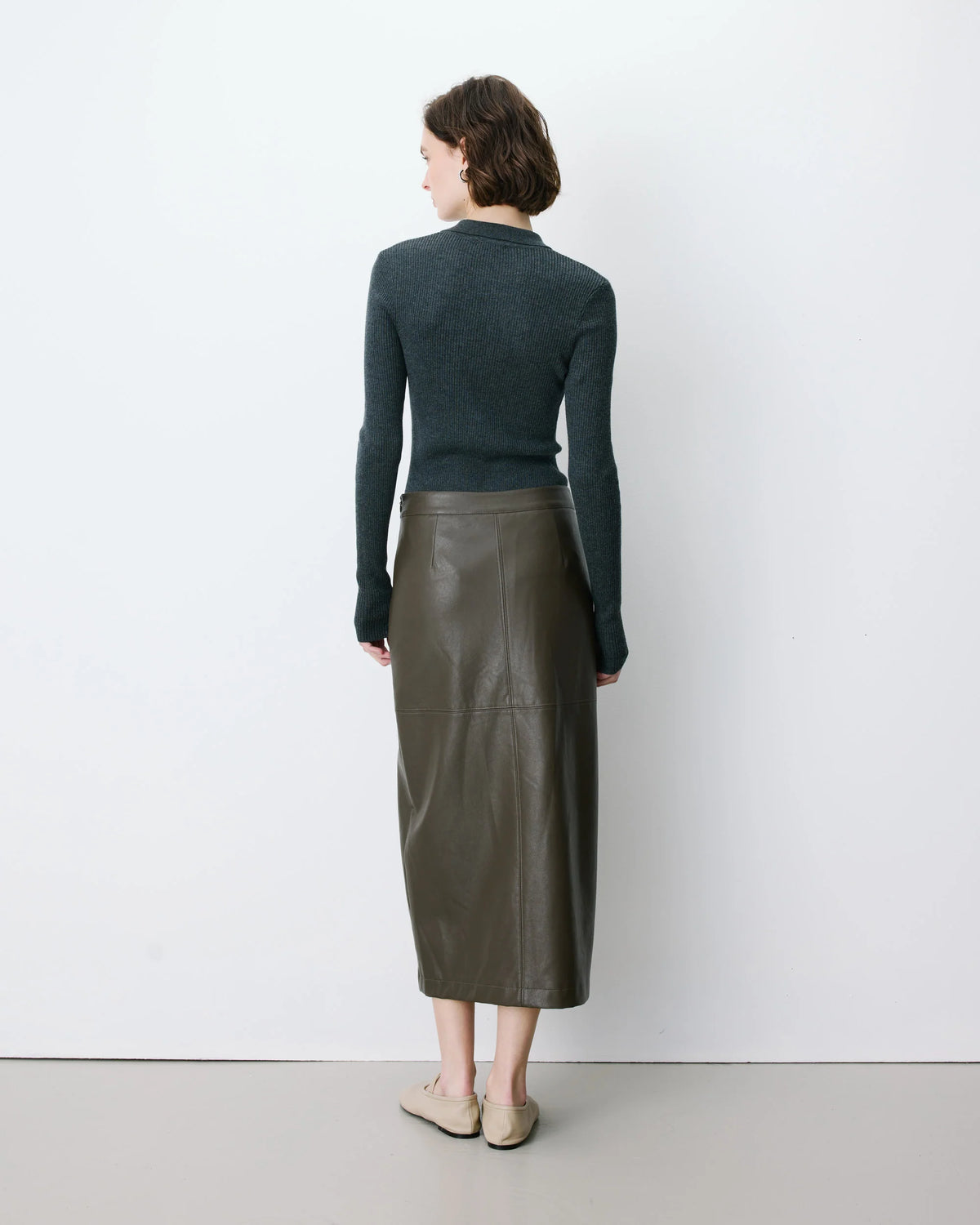 Aenor Skirt - Khaki