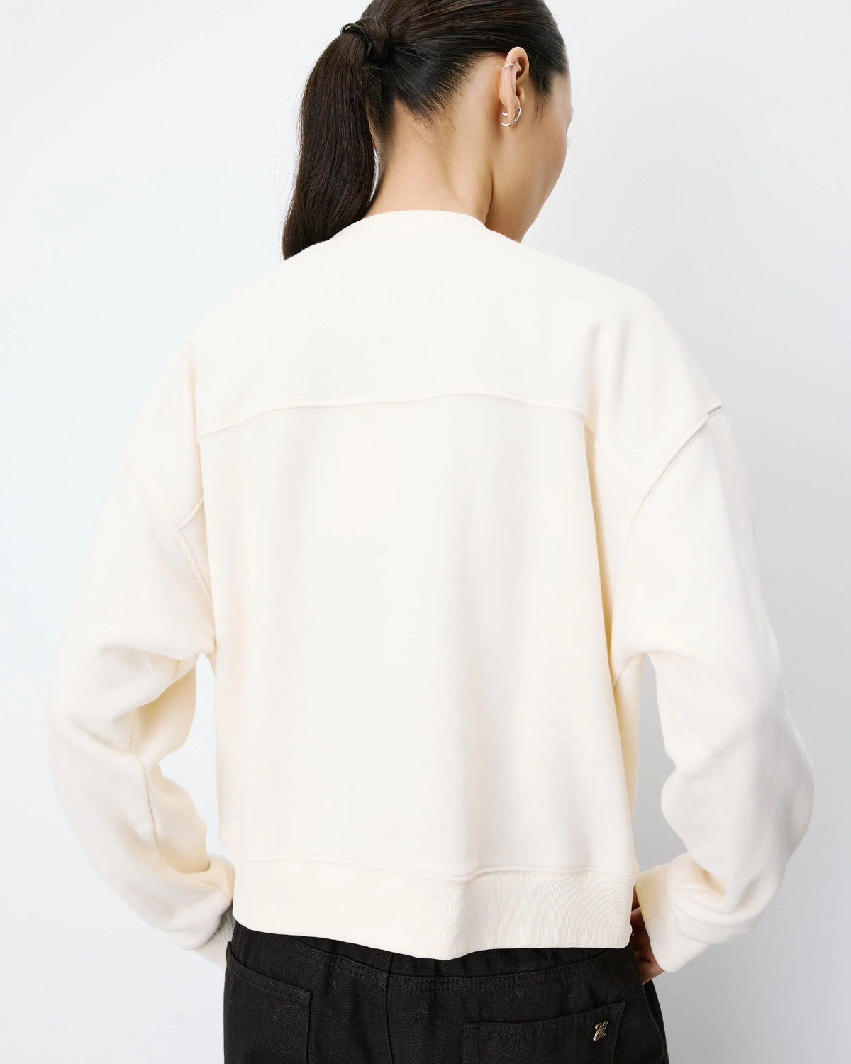 Amery Amour Sweatshirt - Ecru