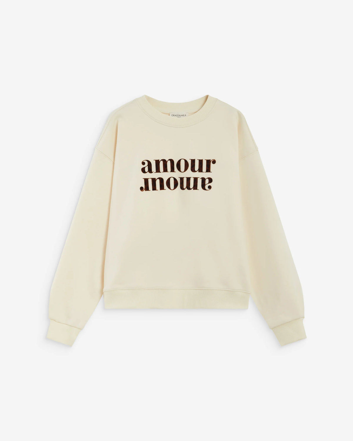 Amery Amour Sweatshirt - Ecru