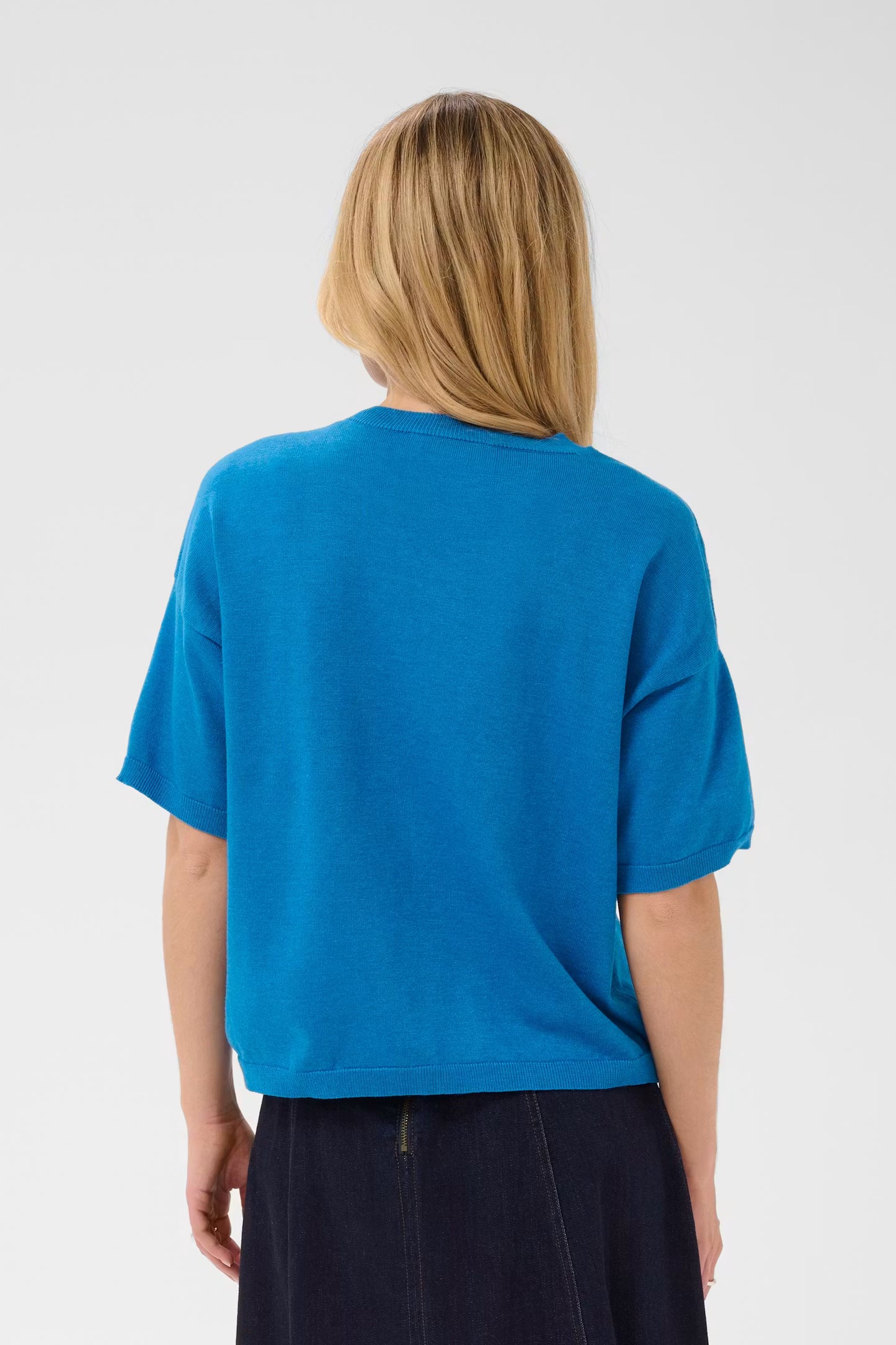 MilaSZ Boxy Pullover - Campanula Mela