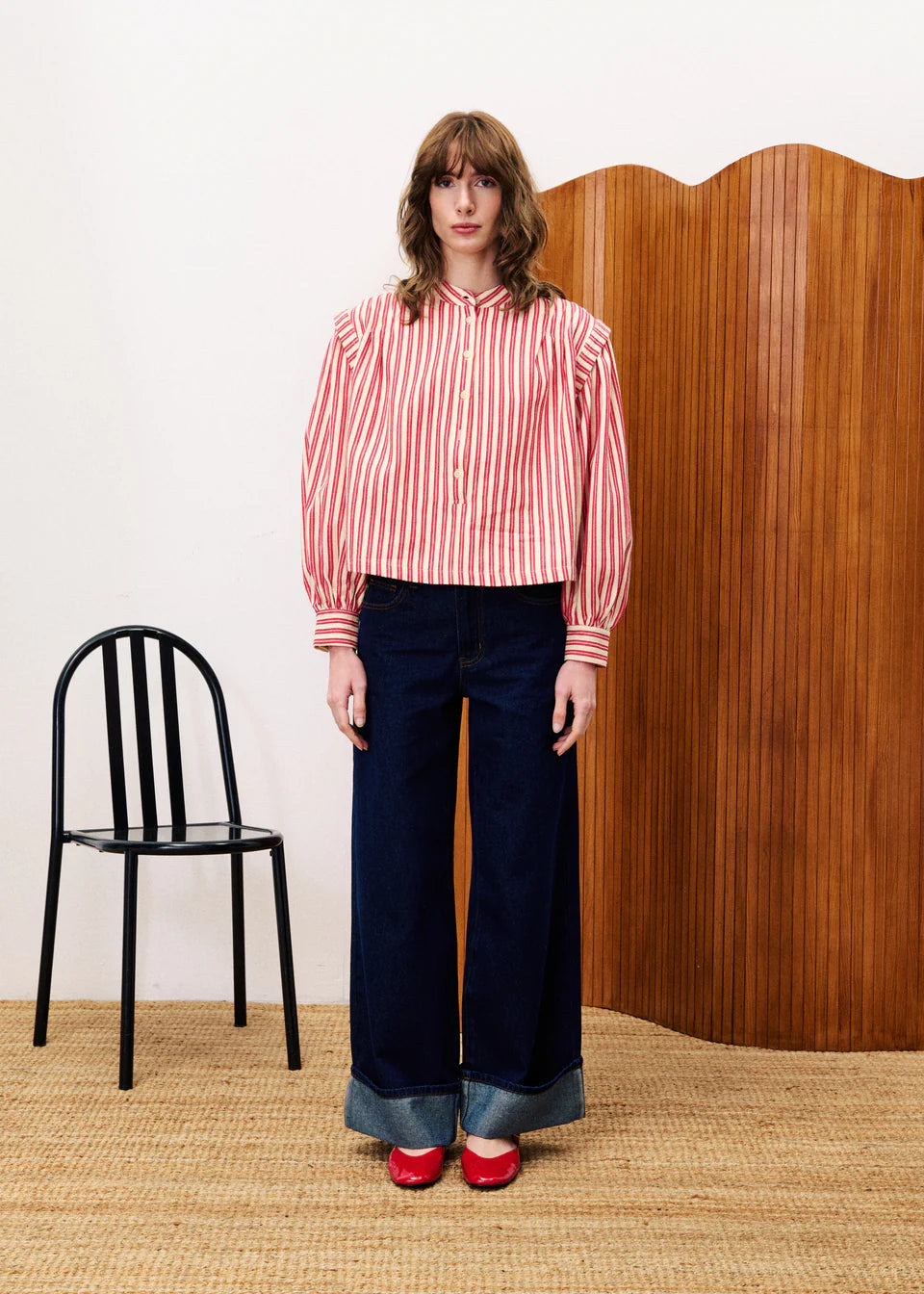 Choupette Blouse - Red