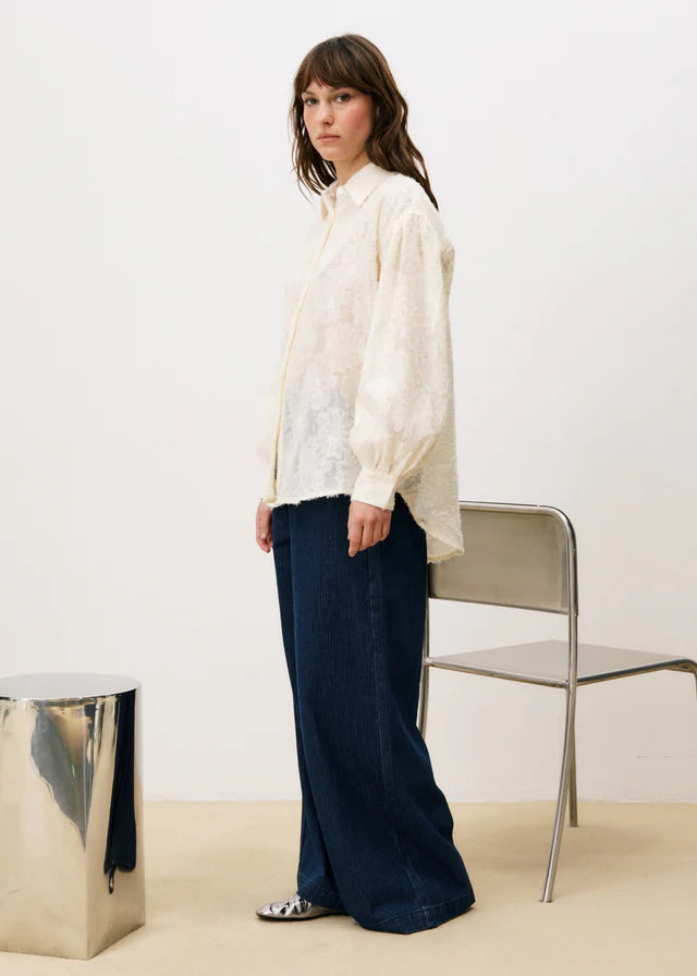 Chemise Candi Blouse - Cream