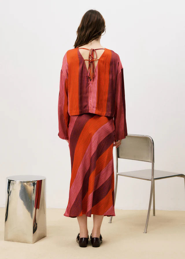 Jupe Khan Skirt - Reds