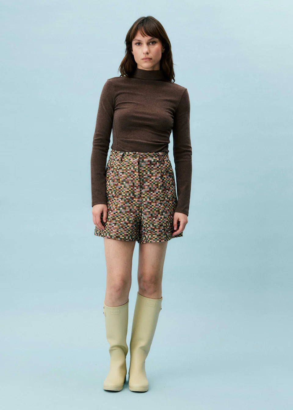 Papilio Top - Chestnut Brown