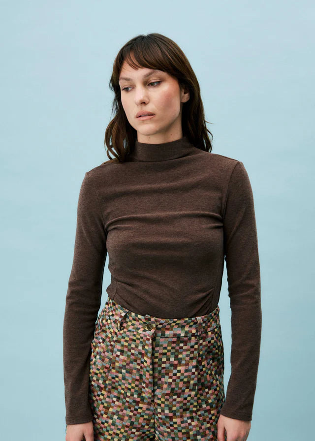 Papilio Top - Chestnut Brown