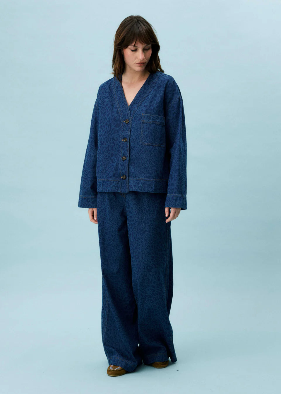 Brunelle Denim Jacket - Blue Jean