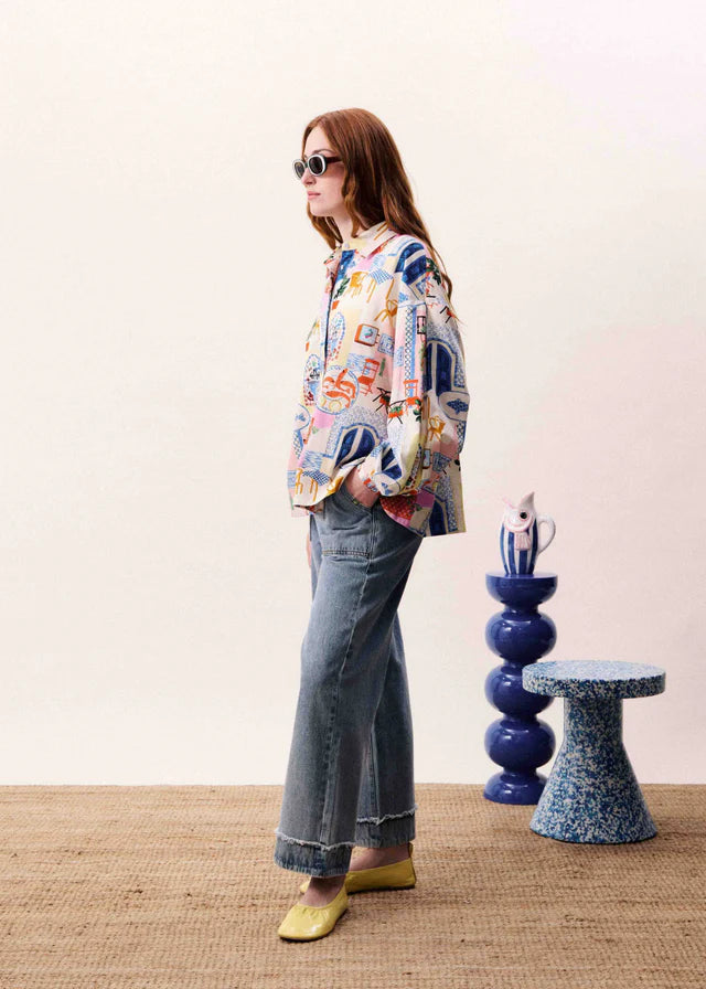 Topaz Shirt Waters Edge - Mixed Print