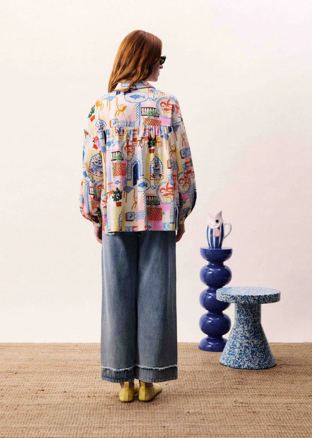 Topaz Shirt Waters Edge - Mixed Print