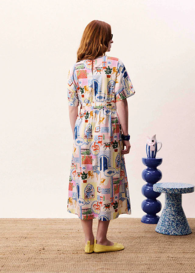 Pearl Dress Waters Edge - Mixed Print