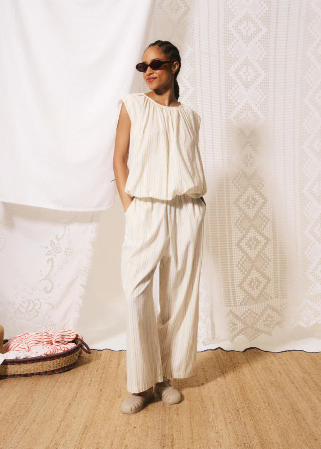 Carmela Trousers - Multi Stripe