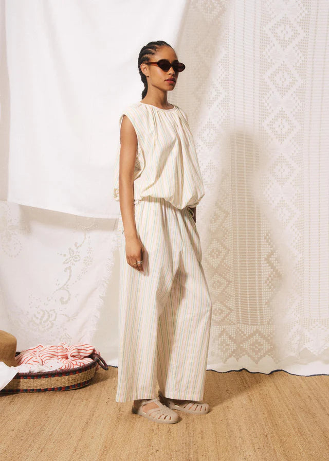 Carmela Trousers - Multi Stripe
