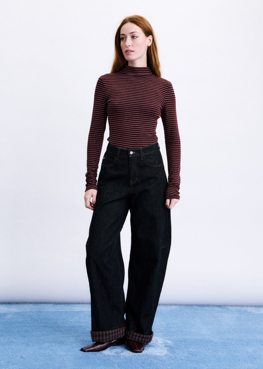 Odori Top - Bordeaux