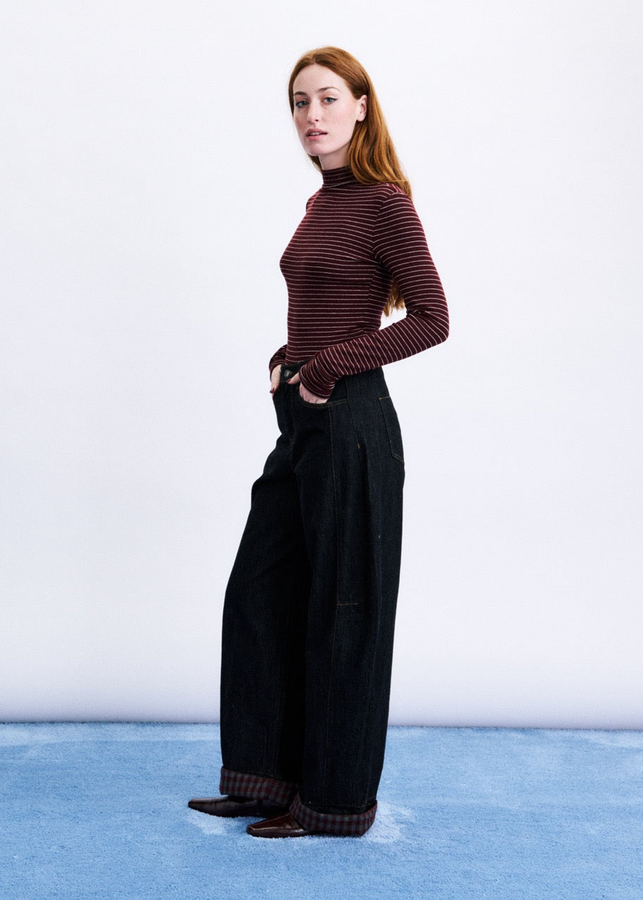 Odori Top - Bordeaux