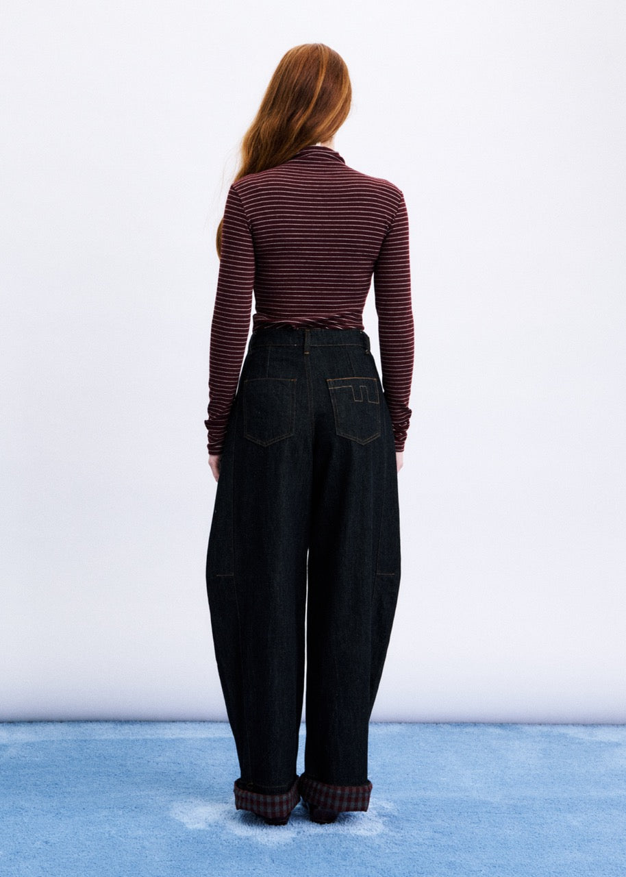 Odori Top - Bordeaux