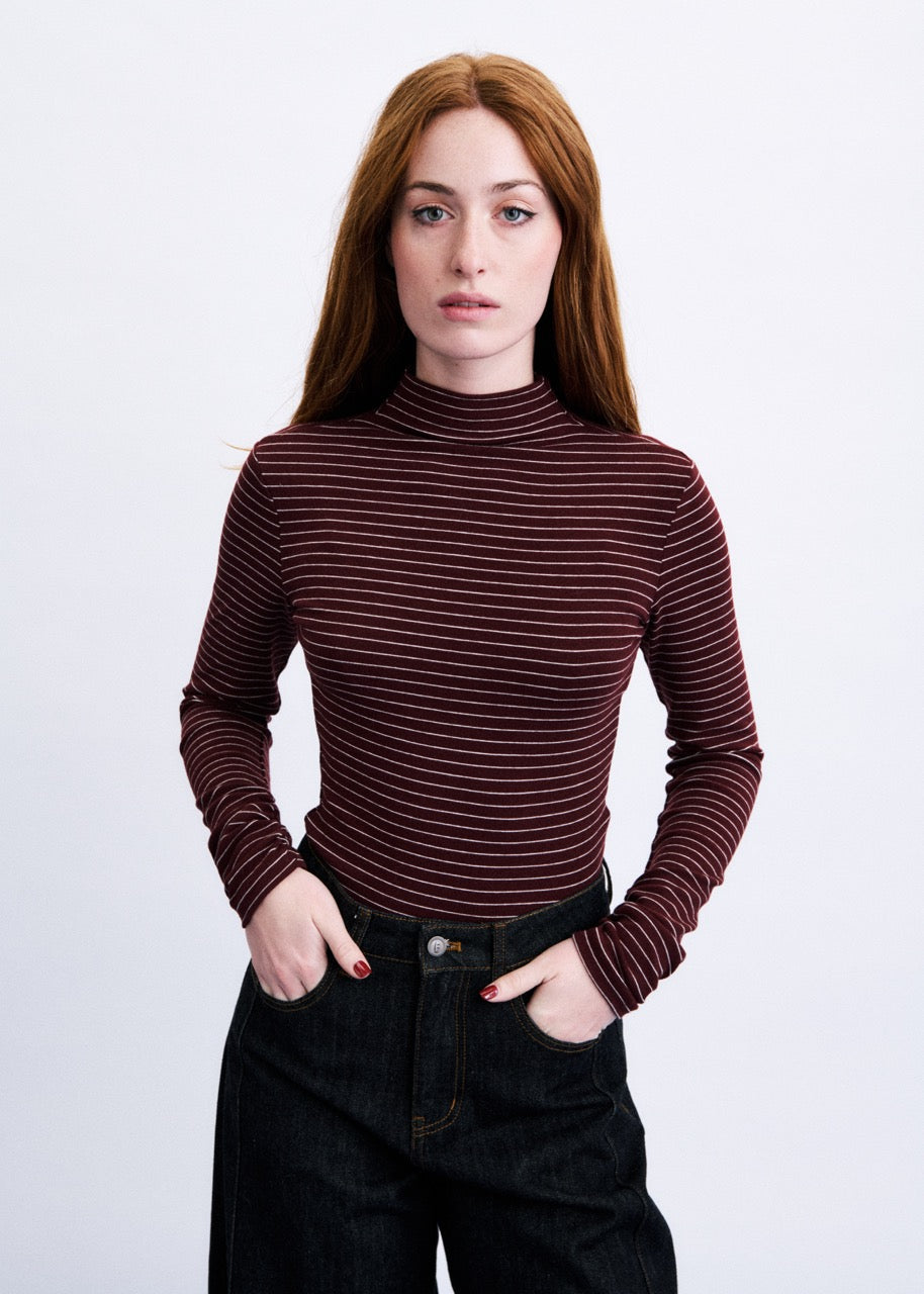 Odori Top - Bordeaux